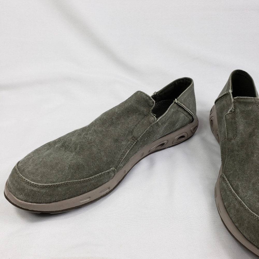 Columbia Mens Techlite Army Green Sunvent Shoes 13 - Picture 1 of 8